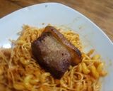 A picture of step 3 of Title: Jollof Spaghetti and Macaroni.