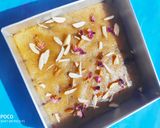 A picture of step 6 of Sooji Burfi.