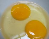 Gambar langkah 1 resipi Paratha Telur.