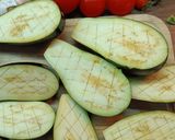 Olasz sütőben sült-töltött padlizsán 🍆 Melanzane al forno ripiene recept fázis 1 fotója