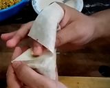 A picture of step 6 of Chicken Samosa.