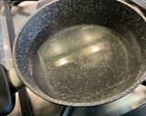 Une image de l'étape 4 de Gratin de macaronis au lard, courgettes et roquefort.