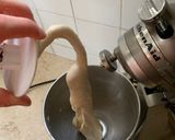 A picture of step 4 of Sourdough Homemade Pizza.