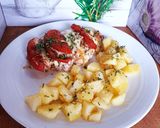 Une image de l'étape 5 de Escalolopes de poulet au four tomates 🍅 mozzarella.
