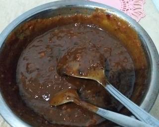 Rujak petis langkah memasak 2 foto