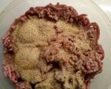 Foto del passaggio 2 della ricetta Mattonella di tritato con ragù e mozzarella al forno