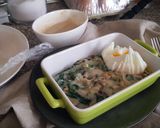 Foto del paso 9 de la receta Crema de Espinacas con Huevo Poché