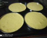 A picture of step 2 of Besan Dhokla.