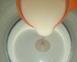A picture of step 1 of Coconut ice cream.