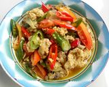 Foto langkah ke 15 dari resep Oseng Jeroan & Telur Ikan Gabus (Haruan) #Dandelion.