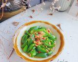Hình bước làm 3 của món 🔸️ỚT CHUÔNG XANH XÀO THỊT BĂM