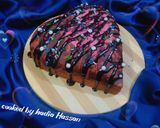 A picture of step 4 of Red (tea Cake) without oven.