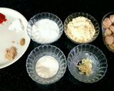 A picture of step 1 of Soya chunk fritters.