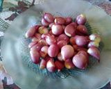 Foto langkah ke 1 dari resep Sambal brambang alias sambal bawang bu Rudy.