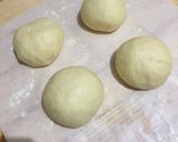 Foto langkah ke 4 dari resep Roti Sobek / Donut tanpa Susu & Telur.