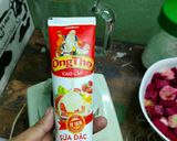 Hình bước làm 2 của món Smoothie Kiwi+ Red dragon fruit+ banana