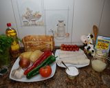 Foto del paso 1 de la receta: Merluza al horno con patatas panaderas