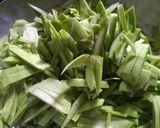 A picture of step 1 of Gourd peel fry (chenchki).