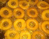 A picture of step 6 of Cinnamon Doughnuts #4weeks challenge.