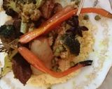 Une image de l'étape 12 de Couscous oranais la vraie recette🥩🍗🥕🌶️🥒🍆.