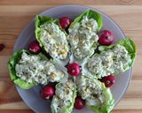Une image de l'étape 4 de Oeuf Mimosa Avocat.