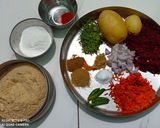 बिटरूट कटलेट (beetroot cutlet recipe in marathi) रेसिपी स्टेप 1 फोटो 