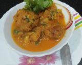 A picture of step 8 of Potato cauliflower kofta.