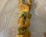 A picture of step 2 of Paneer tikka.