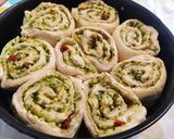 Foto del paso 4 de la receta TartaRoll de pesto de pistacho, mozzarella y tomates secos