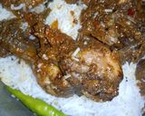 A picture of step 4 of Smokey Chicken Biryani.