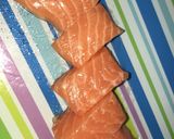 A picture of step 1 of Chinese Salmon.