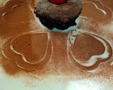 A picture of step 8 of Steamed chocolava cake.