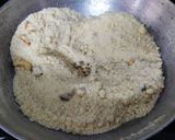 A picture of step 1 of Sooji amul ladoo.