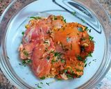 Foto del paso 9 de la receta: Churrasco de pollo al curry madrás con salsa a las dos pimientas