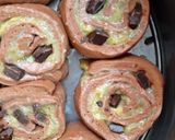 Foto del paso 5 de la receta Rollitos de chocolate y plátano
