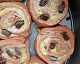 Foto del paso 5 de la receta: Rollitos de chocolate y plátano