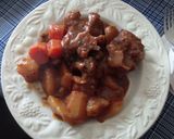 A picture of step 5 of Braised Oxtail Stew.