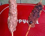 Foto langkah ke 7 dari resep Sate Daging Cincang /Daging Giling.