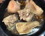 Hình bước làm 4 của món Tai heo khìa nước dừa