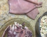 Foto del paso 3 de la receta: Fideos con calamar relleno