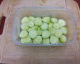 A picture of step 2 of Lee's Simple Summer Cucumber Salad.