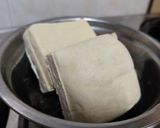 Gambar langkah 1 resipi Tauhu Goreng Tempura.