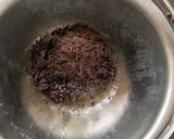 A picture of step 1 of Coffee Ganache.