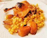 Foto del paso 5 de la receta: Confit de Pato, con Chalotas y Peras caramelizadas
