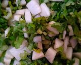 मूली की भुर्जी (mooli ki bhurji recipe in Hindi) रेसिपी चरण 1 फोटो