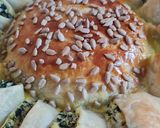 Foto del paso 6 de la receta: Pascualina con forma de girasol 🌻 Tarta de acelga y ricota 🌻