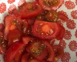 A picture of step 2 of Roasted tomato salad.