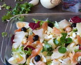 Foto del paso 3 de la receta: Ensalada de Patatas y ahumados..Salmón y bacalao