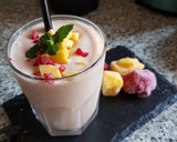 Foto del paso 4 de la receta: Batido de Mango con fresa, plátano y leche