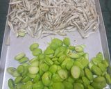 Foto langkah ke 1 dari resep Tumis teri jengki pete.